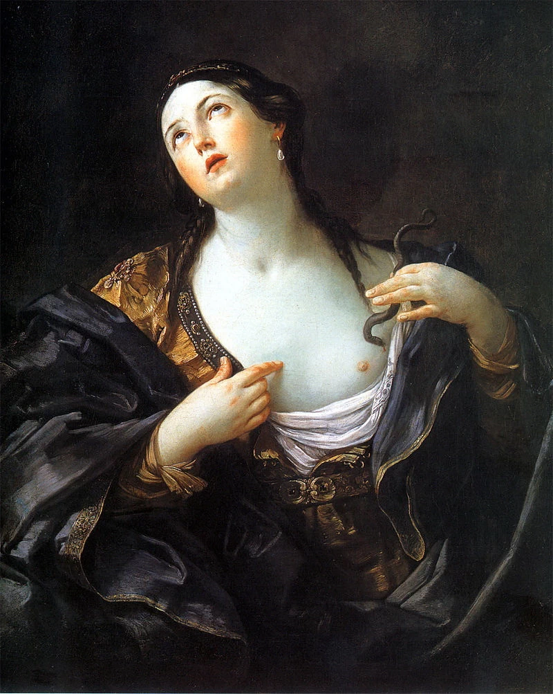 46-Il suicidio di Cleopatra (circa 1625-1626), Bildergalerie (Sanssouci), Potsdam 